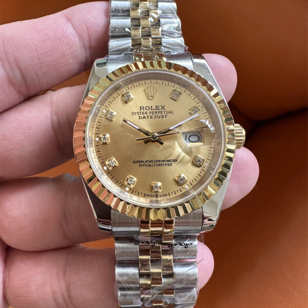 Replica Rolex Datejust 904l Stainless Steel Automatic Mechanical Watch 36mm