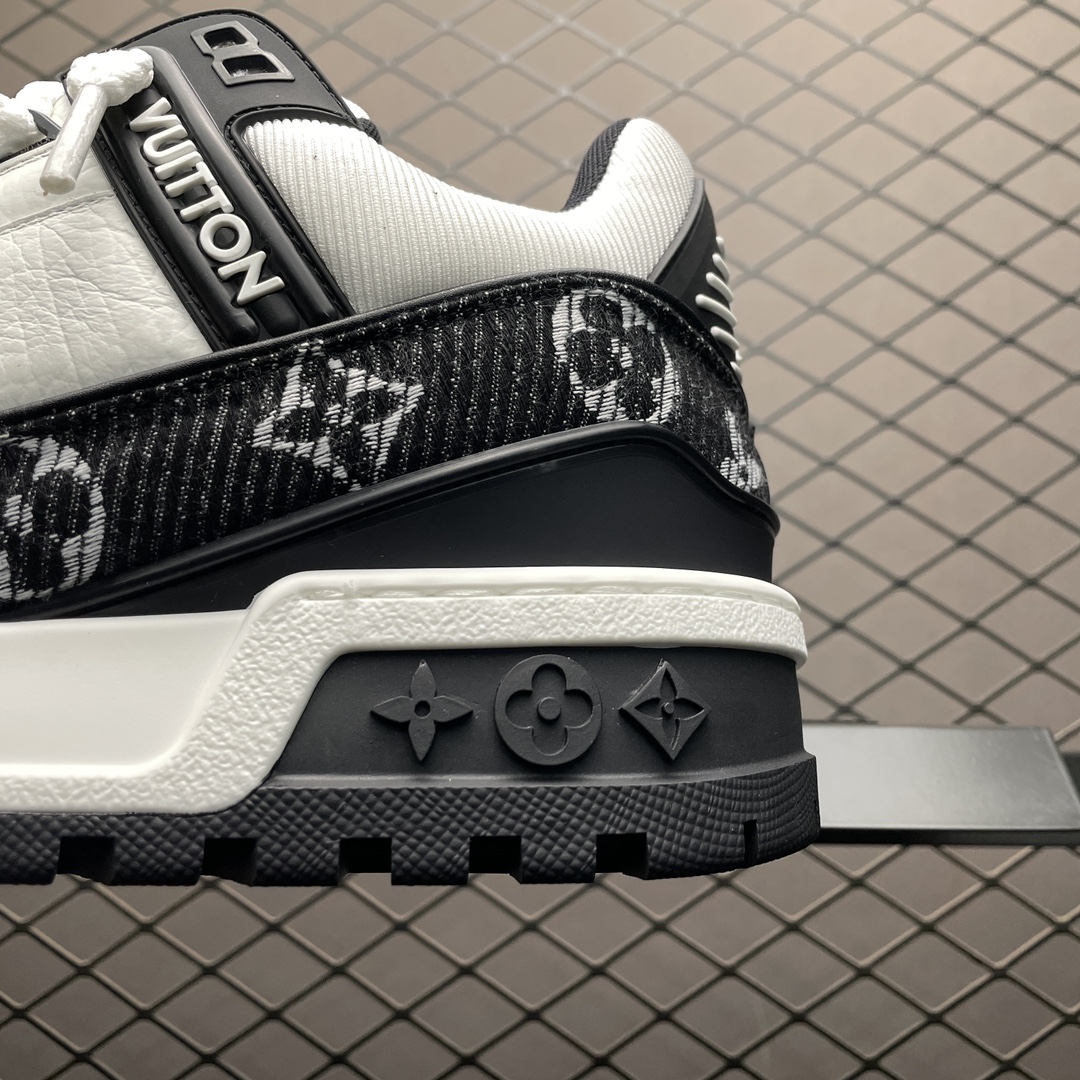 Replica Louis Vuitton Shoe Louis Vuitton LV Trainer Maxi Size 35-46 BK