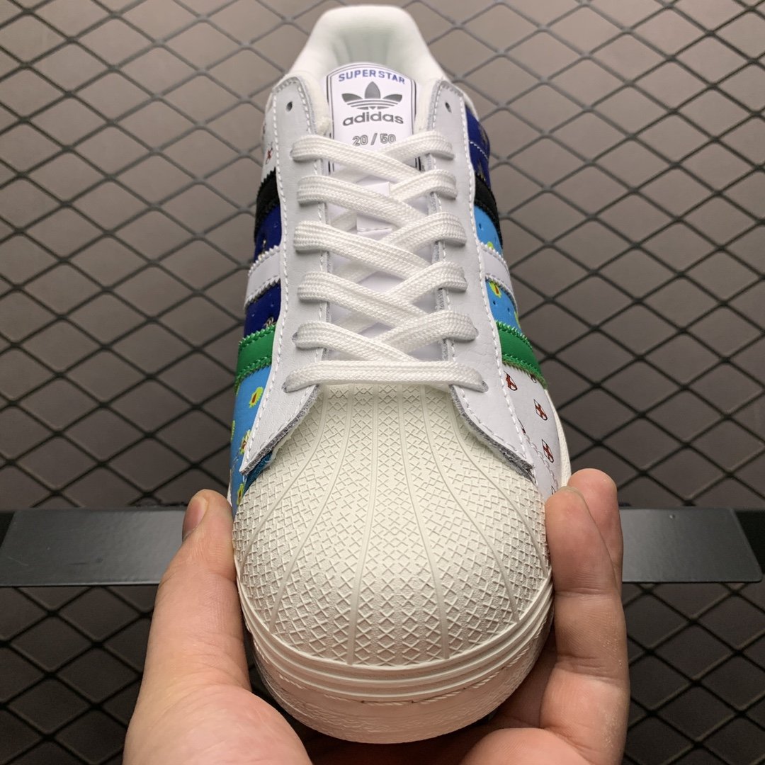 Replica Adidas Shoe Adidas Superstar FX7172 36-44 Size W5-M10