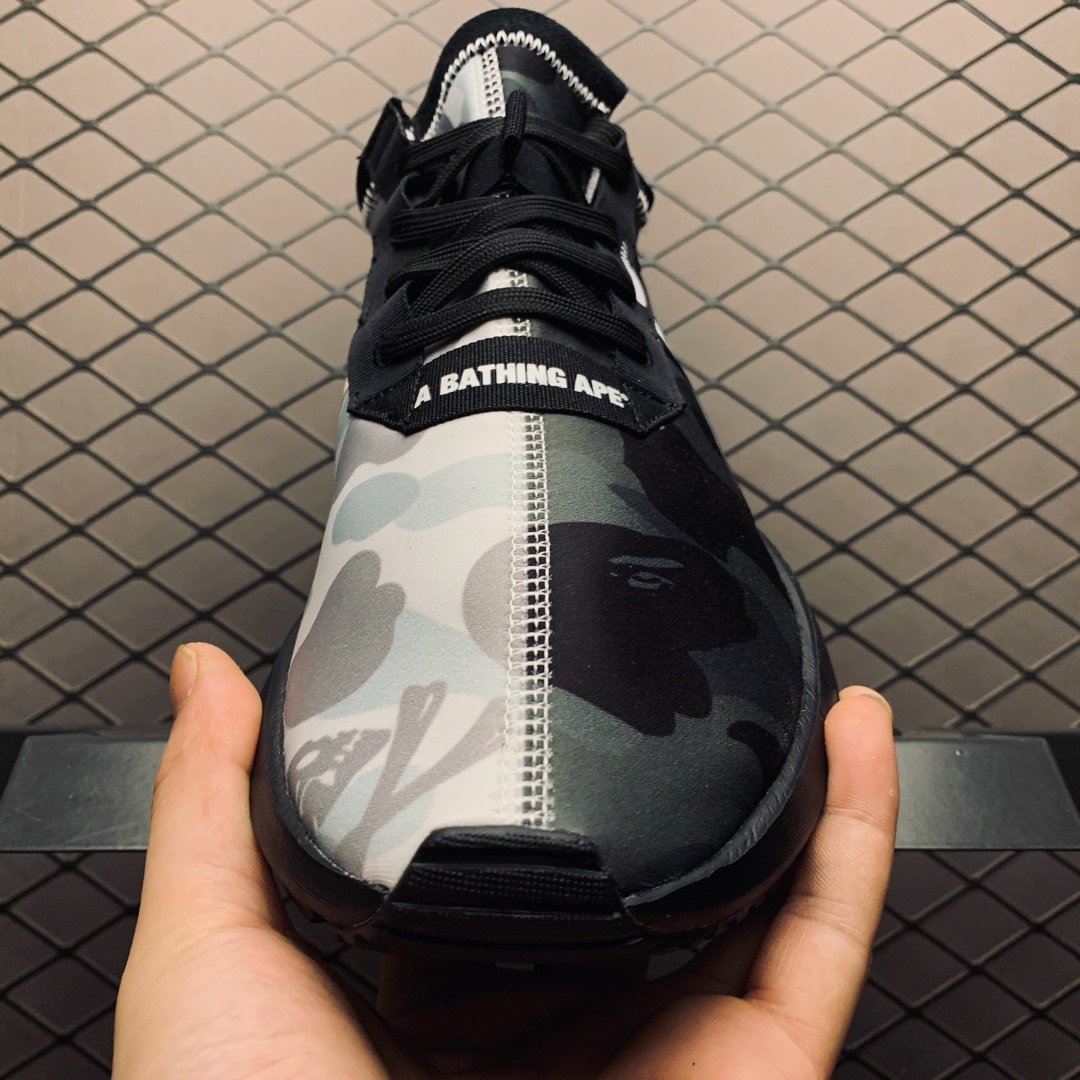 Replica Bape Shoe NBHD x Bape x AD P.O.D-S3.1 Boost BLACK 39-46