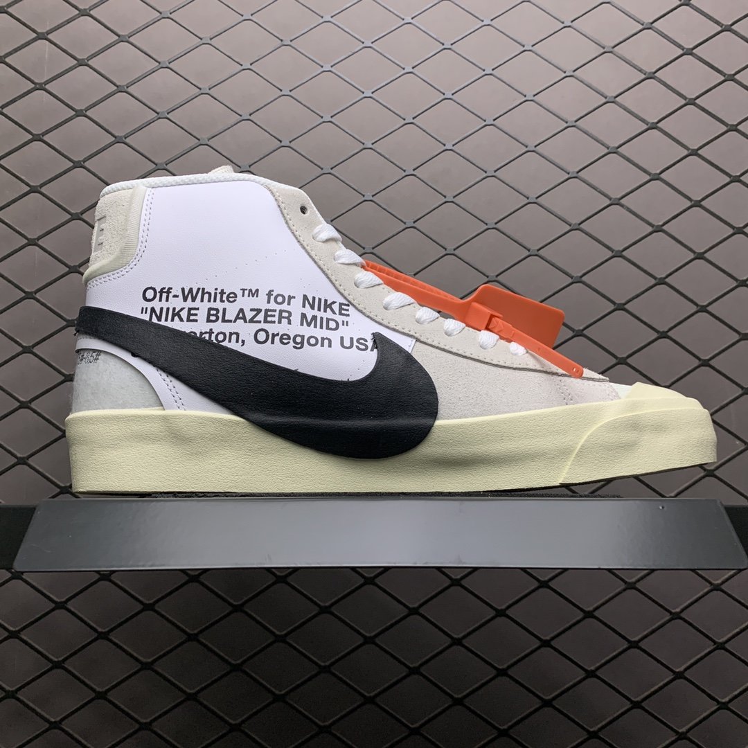 Replica OFF White Shoe Off-White X Nike Blazer Mid OW AA3832-100 36-46