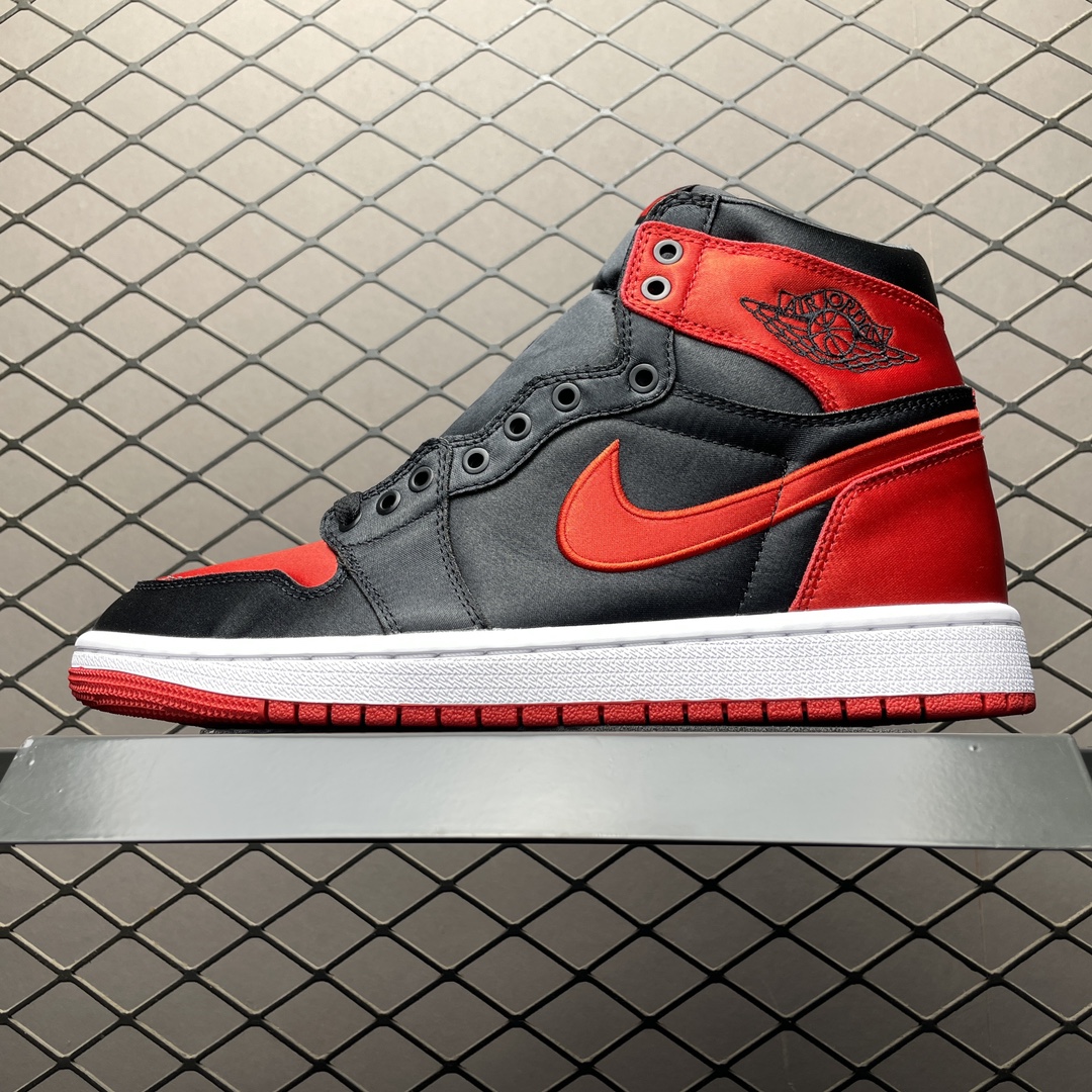 Replica Air Jordan Shoe Air Jordan 1 High OG Satin Bred FD4810-061 Size 36-45
