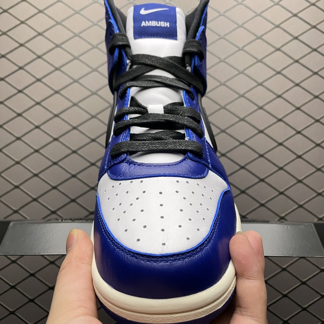 Replica Nike Dunk SB Shoe AMBUSH x Nike Dunk High Deep RayalCU7544-400 Size 36-47