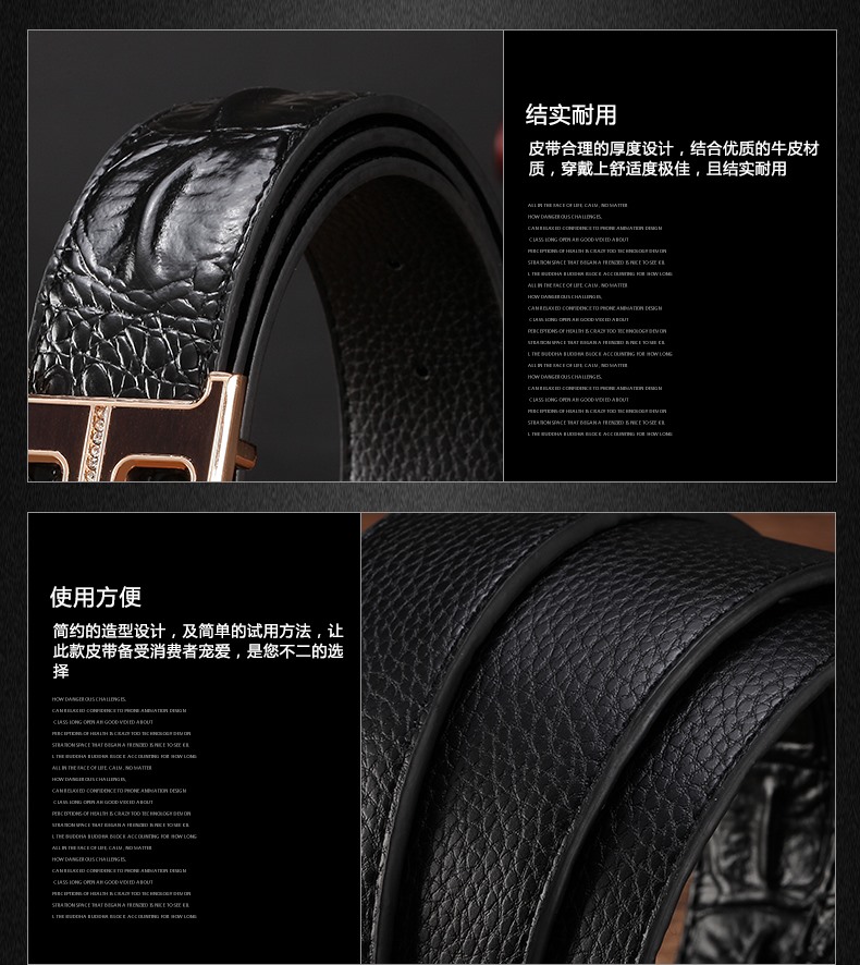Replica HERMES belt
