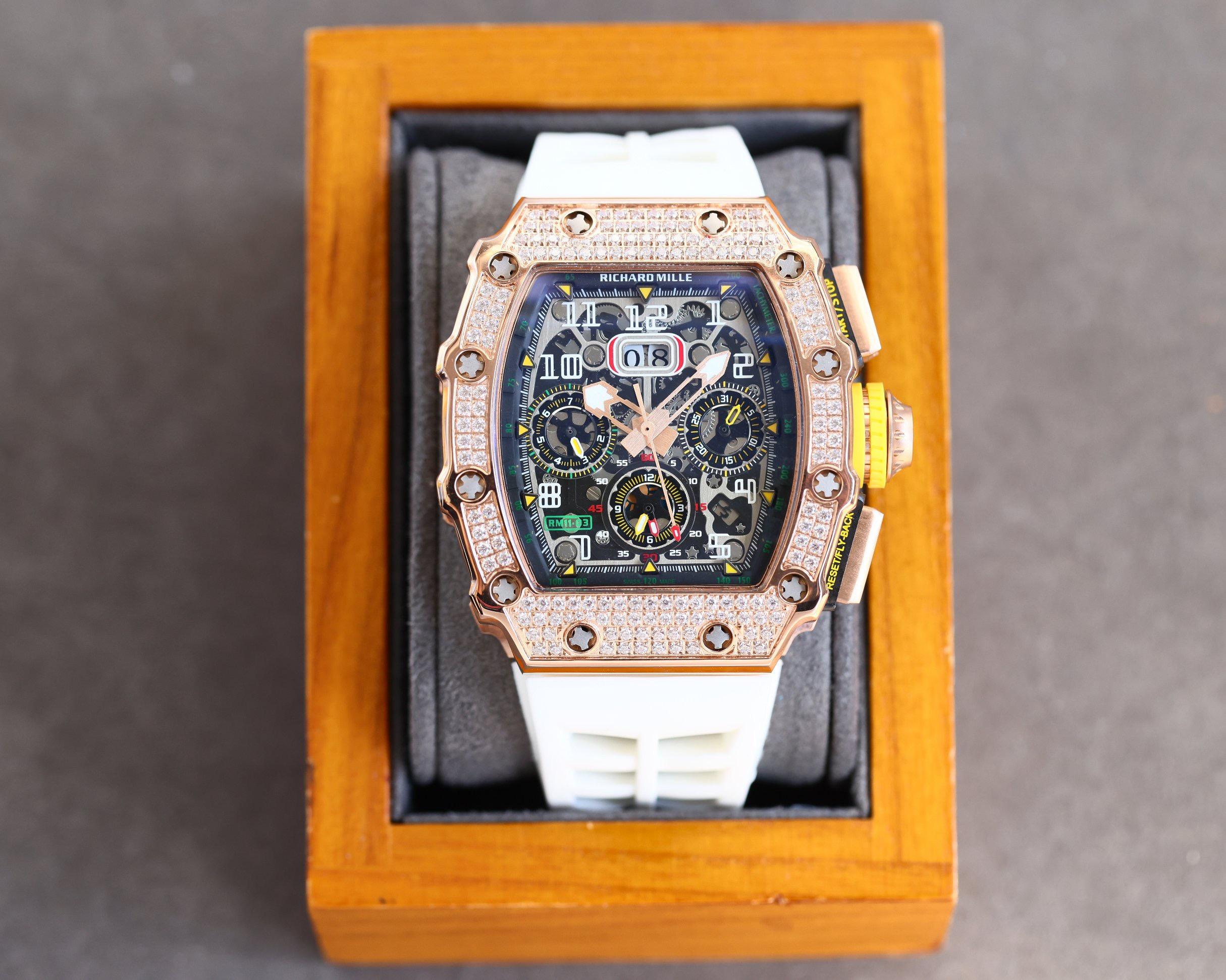 Replica Richard Mille 904l Stainless Steel Automatic Machine Watch 42MM