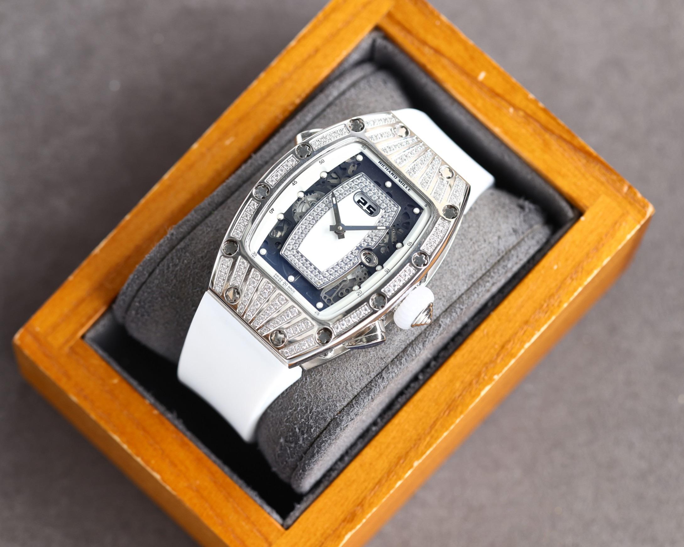 Replica Richard Mille 904l Stainless Steel Automatic Machine Watch 31MM