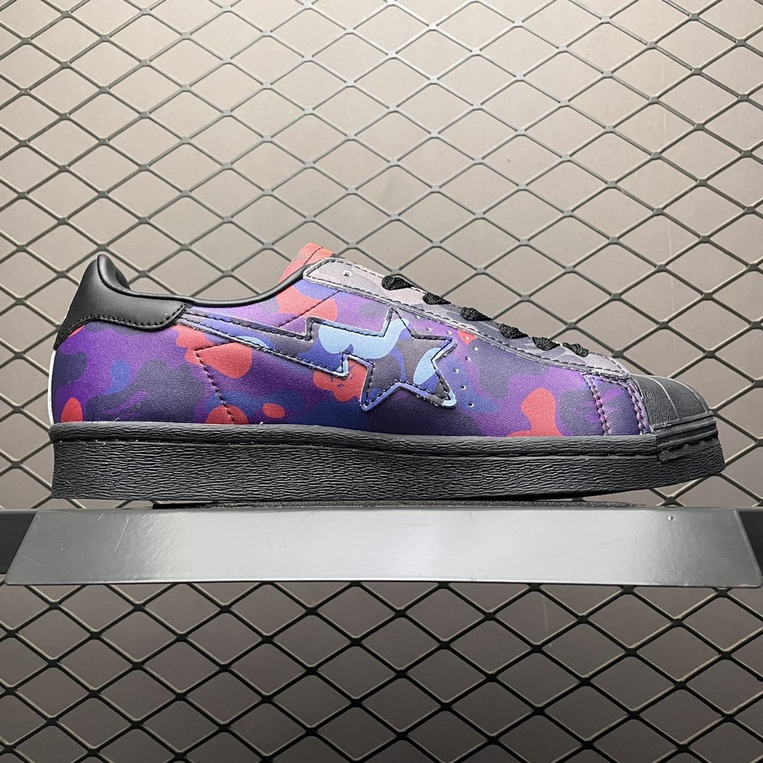 Replica Bape Shoe Bape x Adidas Superstar GZ8982 SIZE 35-45