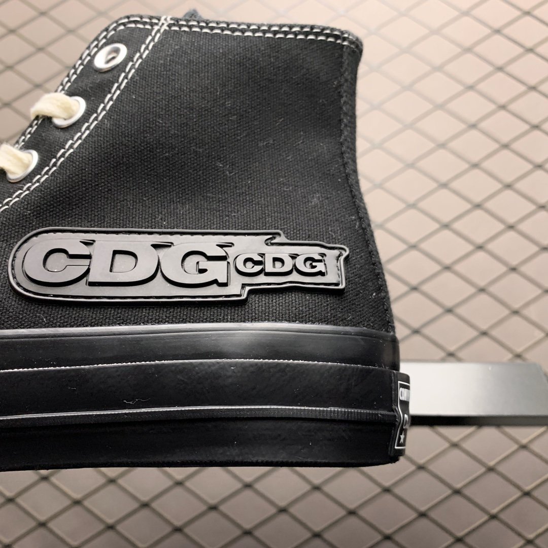 Replica Converse Shoe Converse x CDG ALL BLACK 35-44