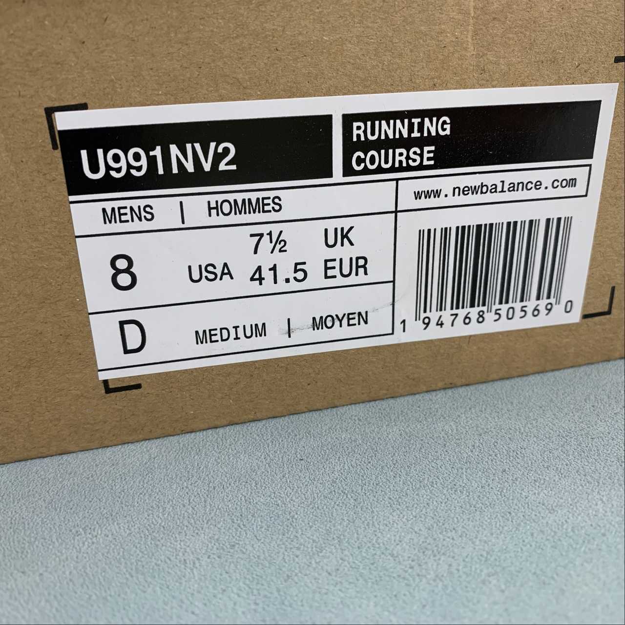 Replica New Balance Shoe New Balance NB991  U991NV2  36-45