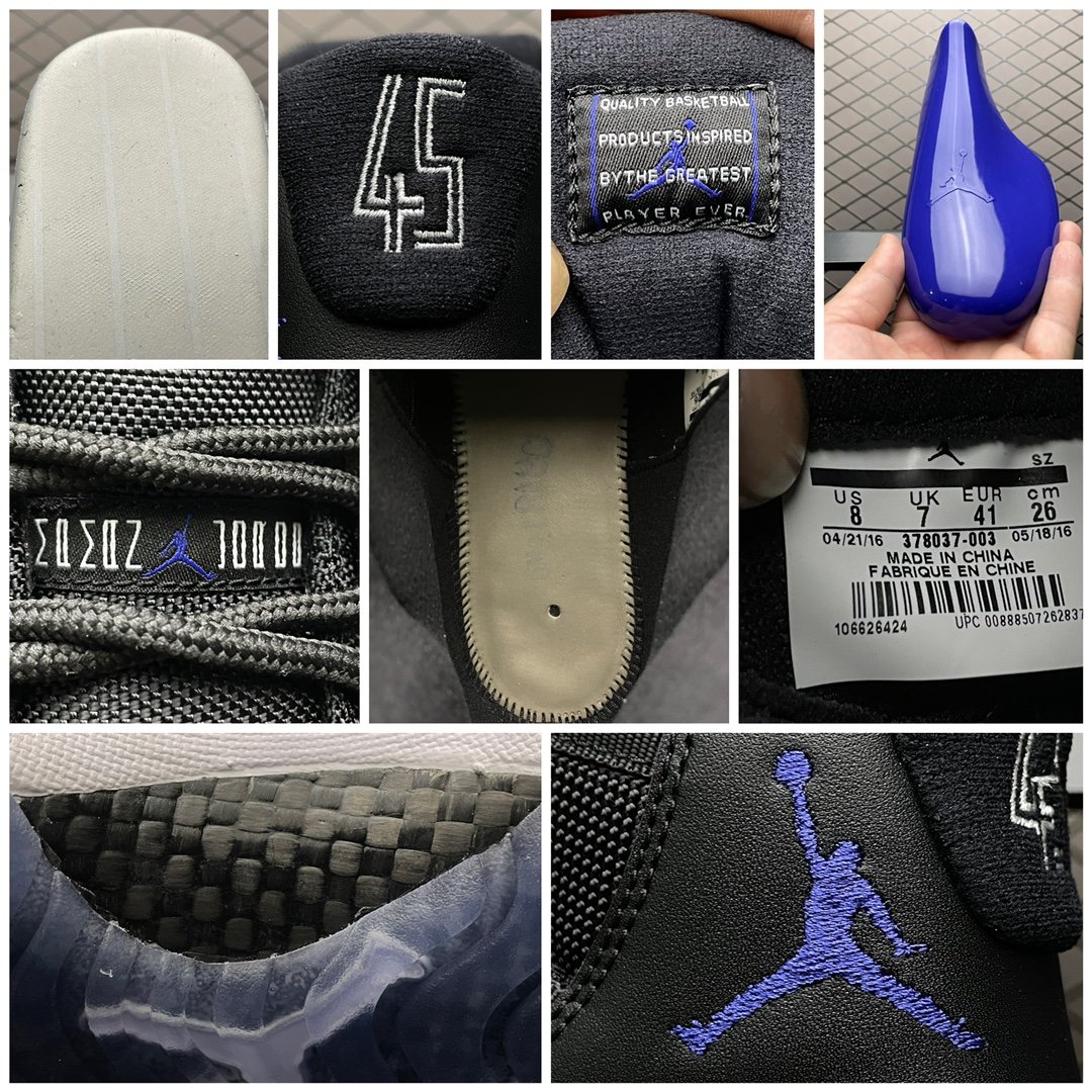 Replica Air Jordan Shoe Air Jordan 11 Space Jam AJ11378037-003 40-47