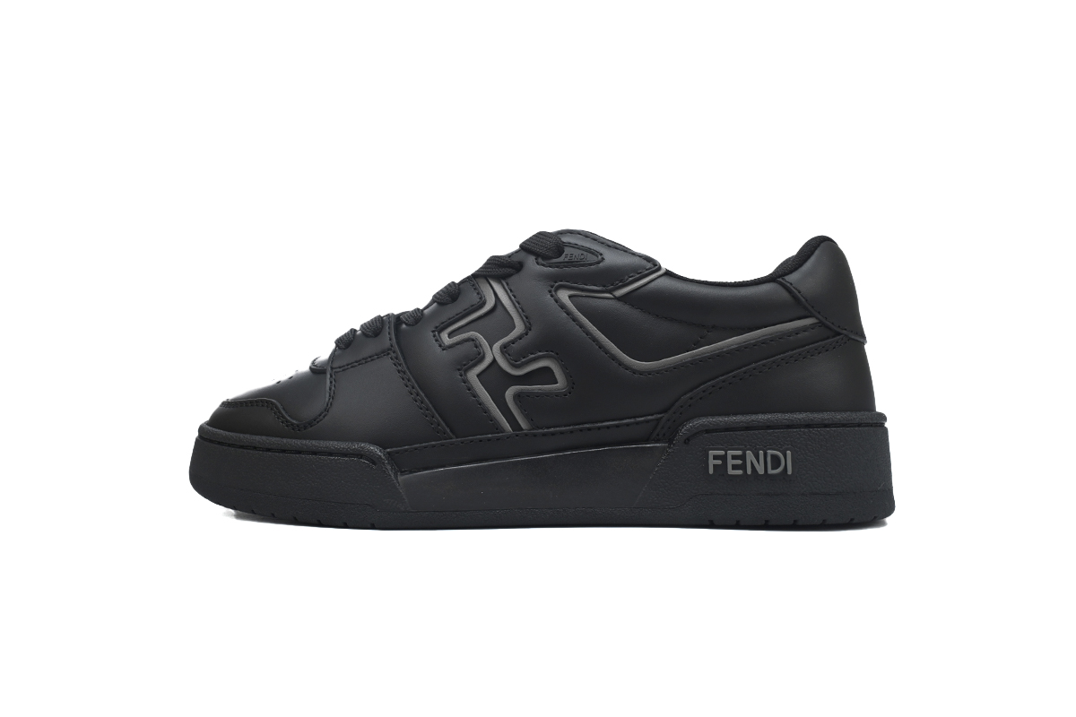 Replica Fendi Shoe Fendi Match Black