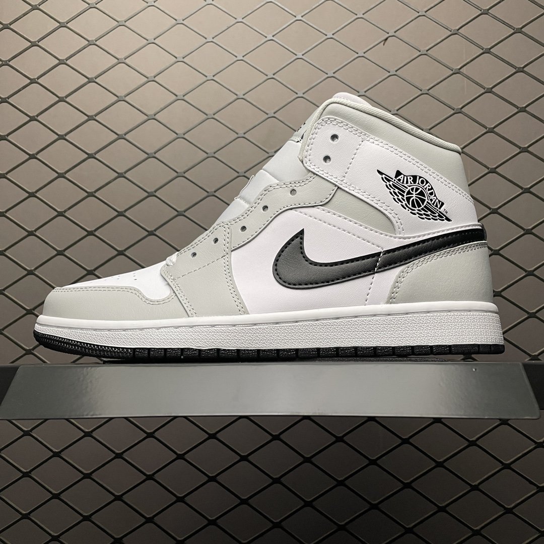 Replica Air Jordan Shoe Air Jordan 1 Mid Light Smoke Grey AJ1BQ6472-015 36-46_01308