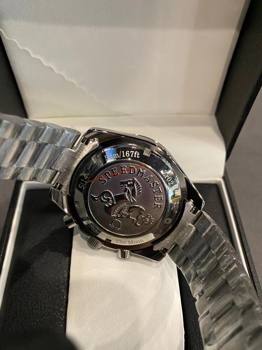 Replica OMEGA Speedmaster 904l Stainless Steel Quartzl Watch 44MM