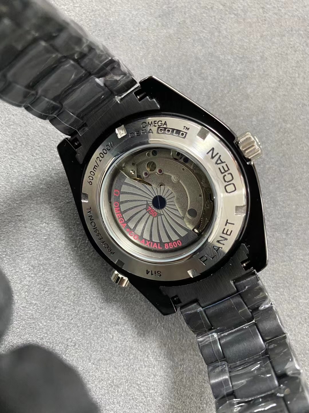 Replica Omega 904l Stainless Steel Automatic Machine Watch 44MM