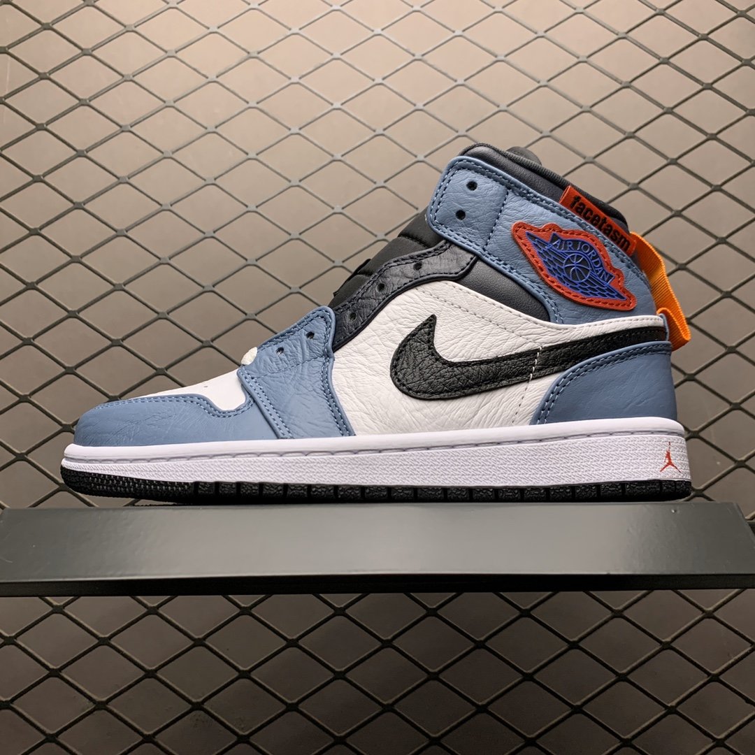 Replica Air Jordan Shoe Facetasm x Air Jordan 1 Mid CU2802-100 36-46