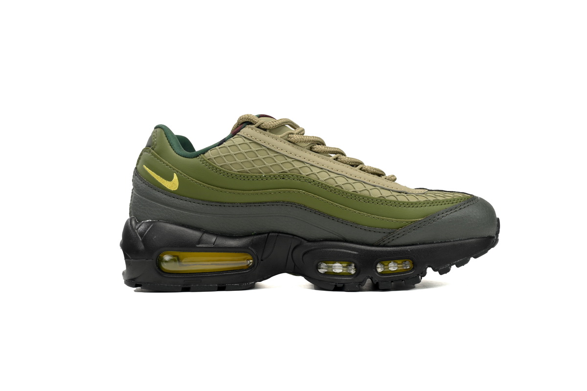 Replica Nike Air Max Shoe Corteiz Corteiz x Nike Air Max 95 FB2709-300 Gutta Green