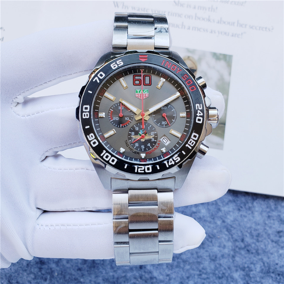 Replica Tag Heuer 904l Stainless Steel Quartzl Watch 45MM