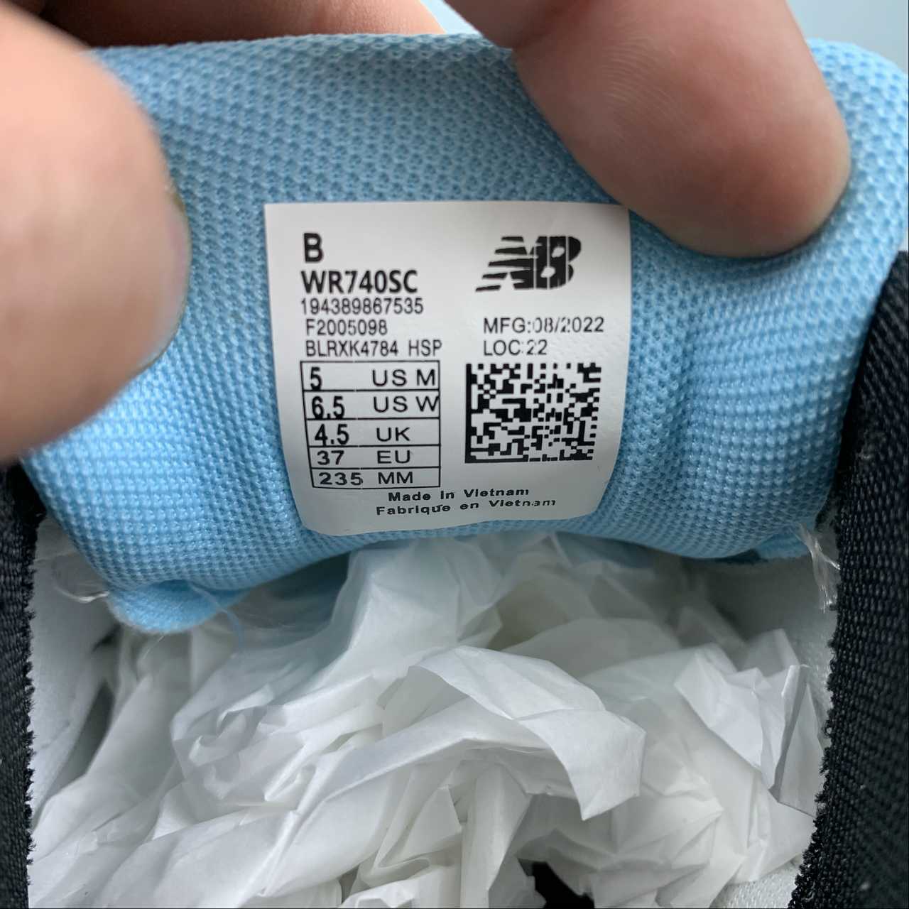 Replica New Balance Shoe New Balance NB740  WR740SC  36 -45
