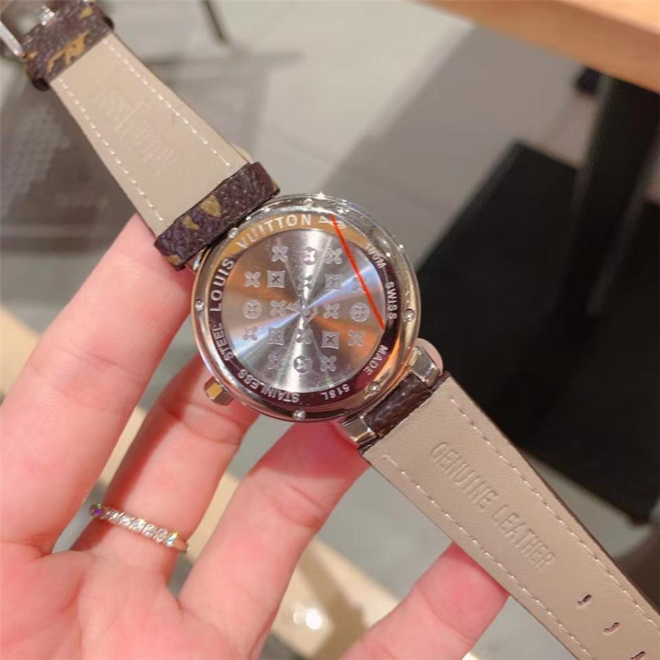 Replica LOUIS VUITTON LV 904l Stainless Steel Quartz Watch 33MM