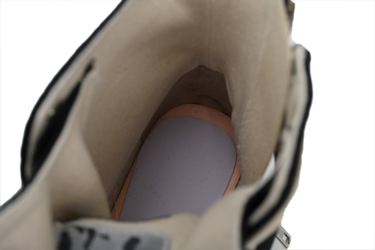 Replica Rick Owens Shoe Rick Owens DRKSHDW Gethsemane High ‘Black Milk’