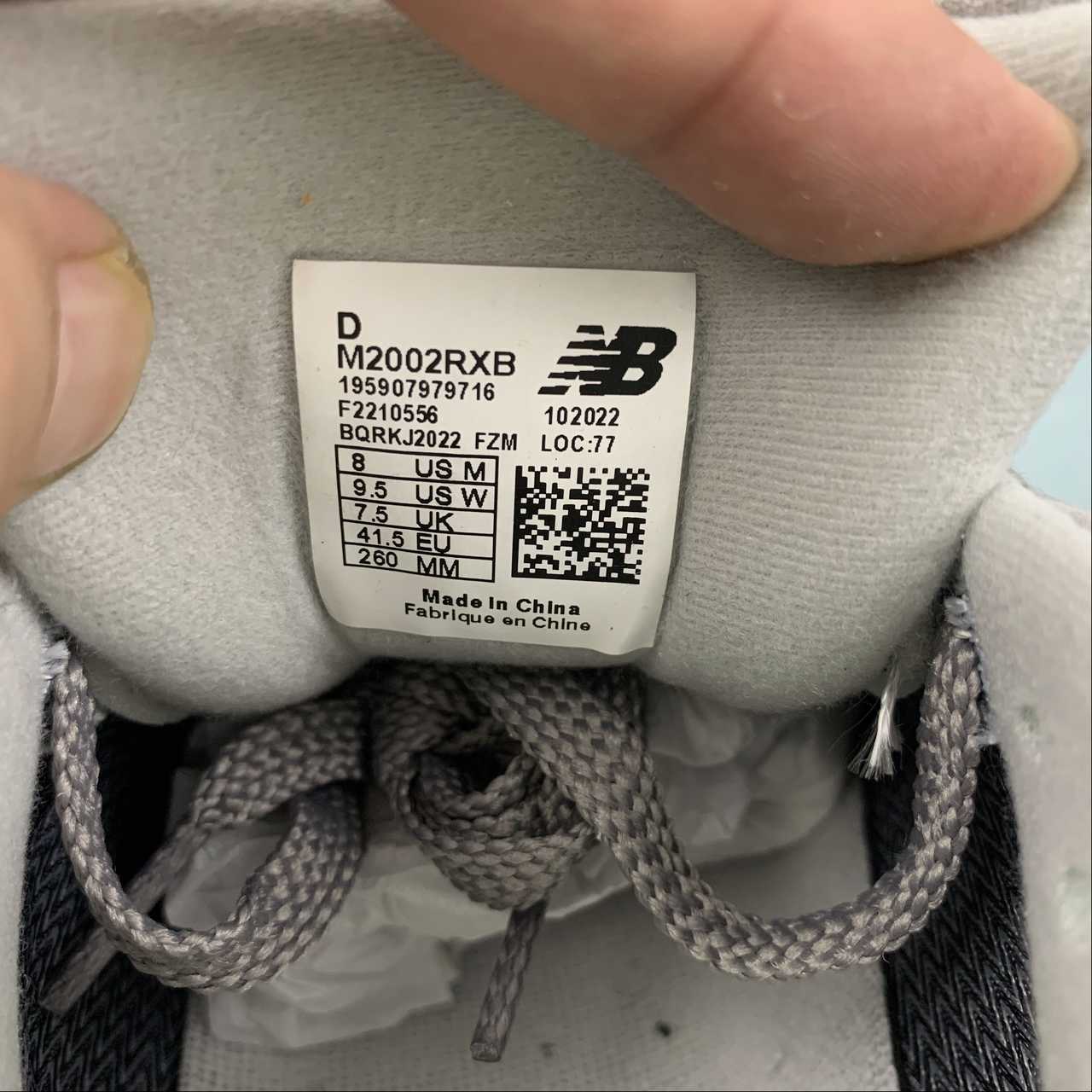 Replica New Balance Shoe New Balance NB2002 M2002RXB  36-45