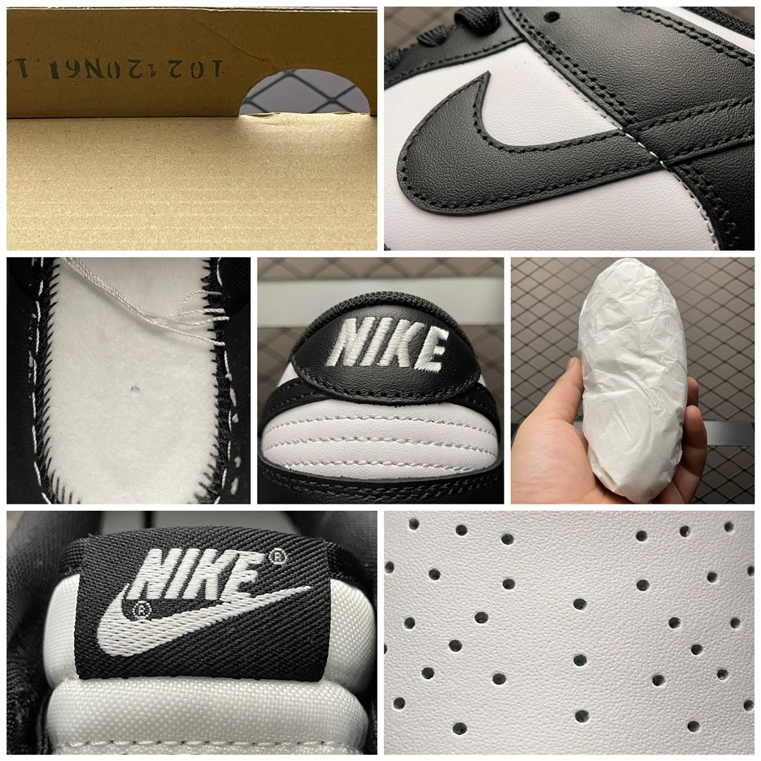 Replica Nike Dunk SB Shoe Nike Dunk Low Retro Black DD1391-100 Size 36-46