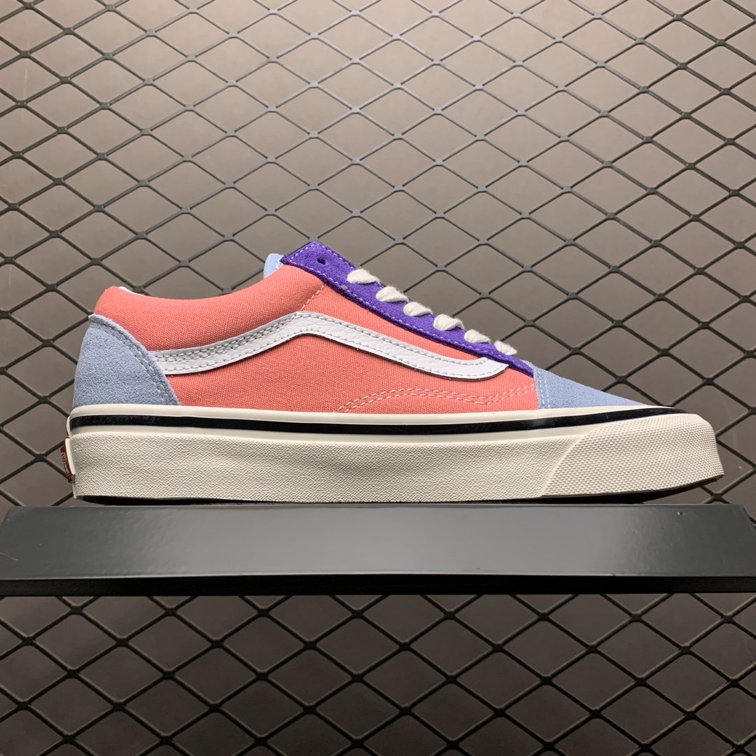 Replica Vans Shoe Vans Old Skool Size Blue Pink Blue 35-44