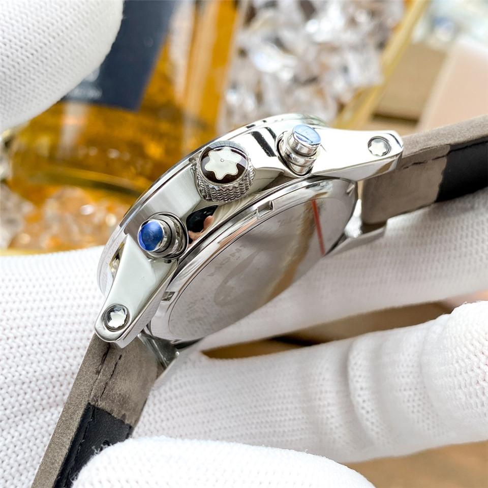 Replica Montblanc 904l Stainless Steel Quartz Watch 44MM