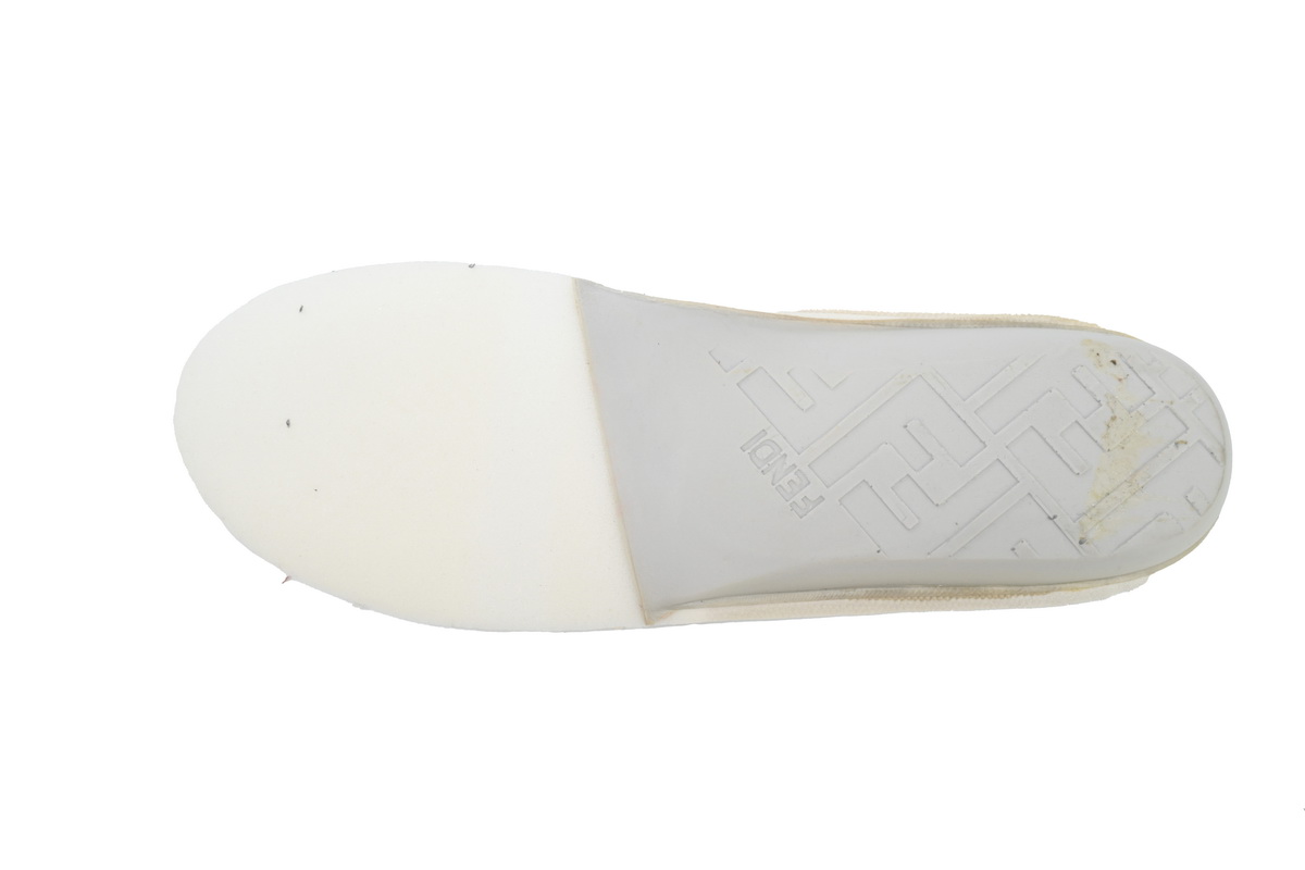 Replica Fendi Shoe Fendi Match Blue and White