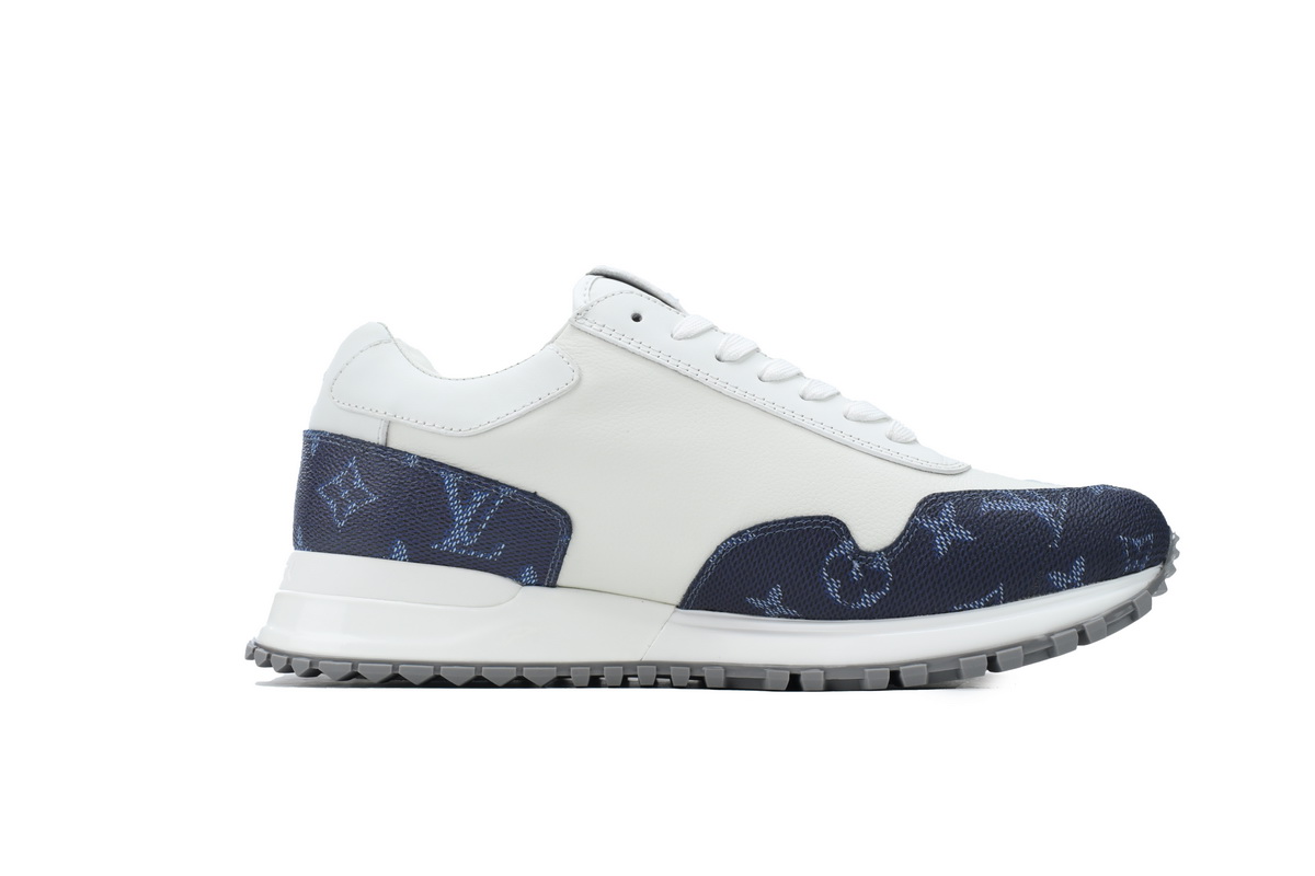 Replica LV Shoe  LV Run Away White Blue