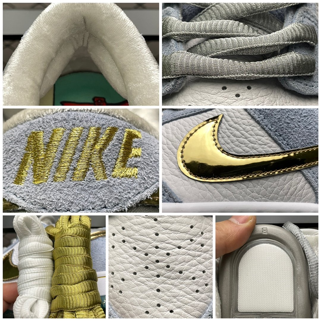 Replica Nike Dunk SB Shoe Sean Cliver Nike SB Dunk Low Pro QS DC9936-100 36-46
