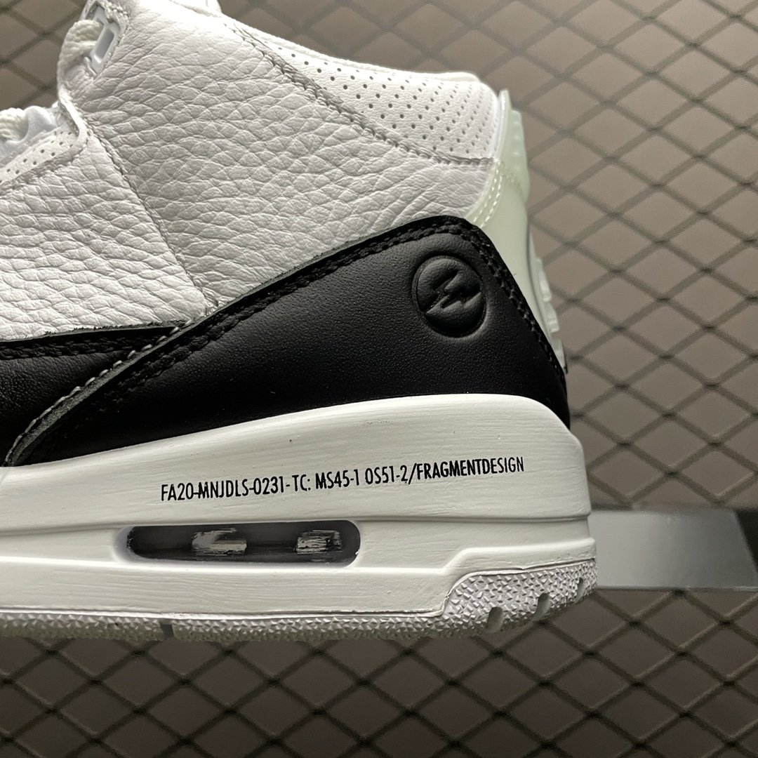 Replica Air Jordan Shoe Fragment Design x Air Jordan 3 AJ3 DA3595-100 Size 40-47