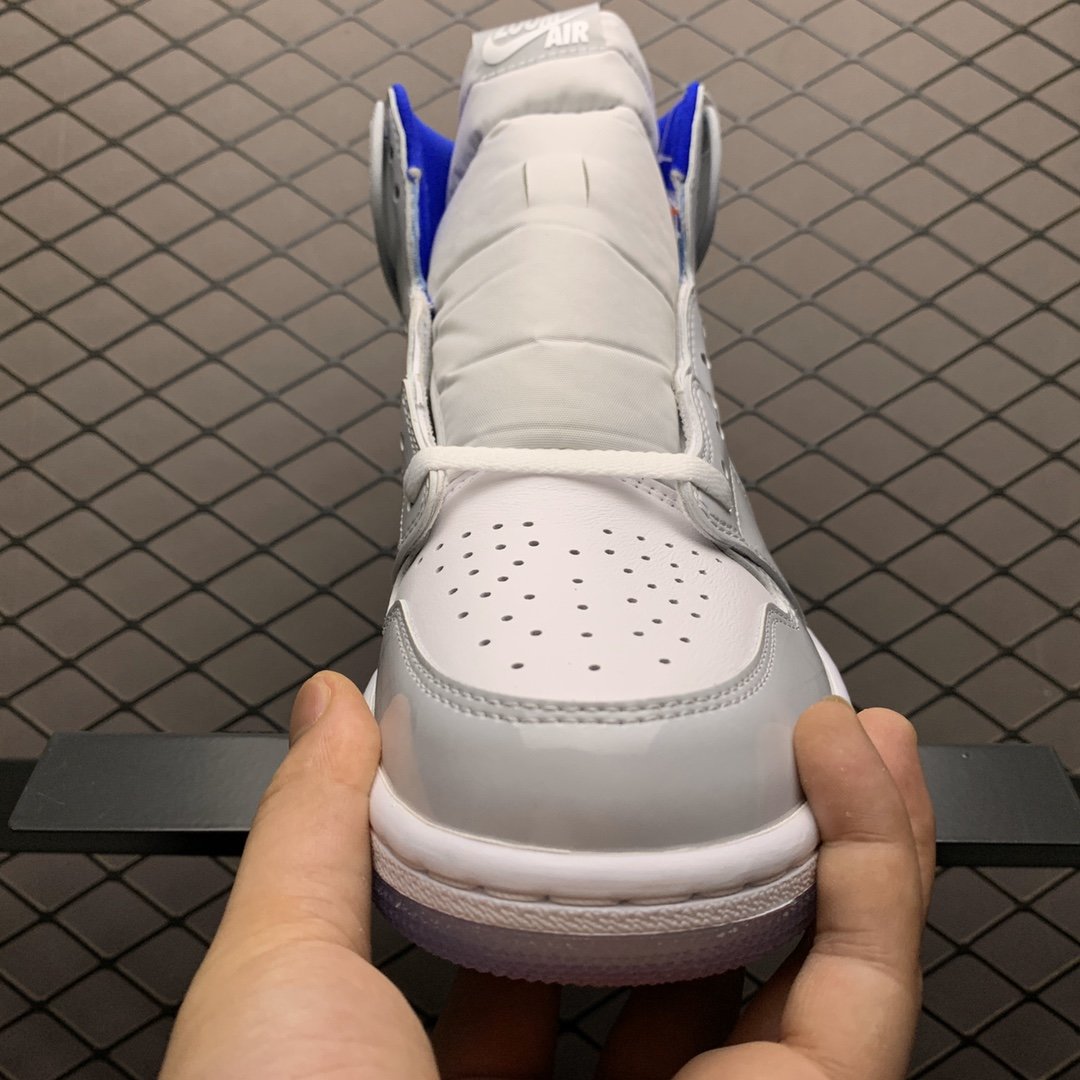 Replica Air Jordan Shoe Air Jordan 1 High Zoom Racer Blue AJ1 CK6637-104 40-47