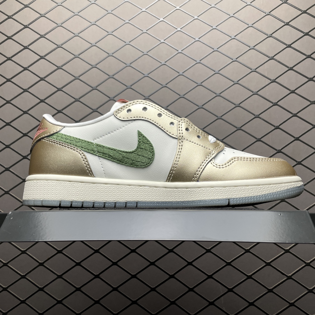 Replica Air Jordan Shoe Air Jordan 1 Low OG SP CNY AJ1 FQ6593-100 Size 36-47.5