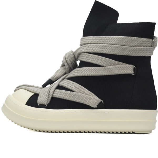 Replica Rick Owens Shoe Rick Owens DRKSHDW Luxor Hexa High ‘Black Milk’
