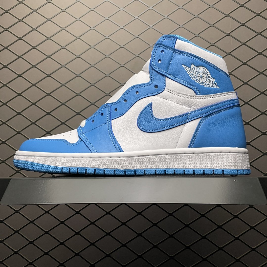 Replica Air Jordan Shoe Air Jordan 1 Retro High OG UNC 555088-117  Size 40-47