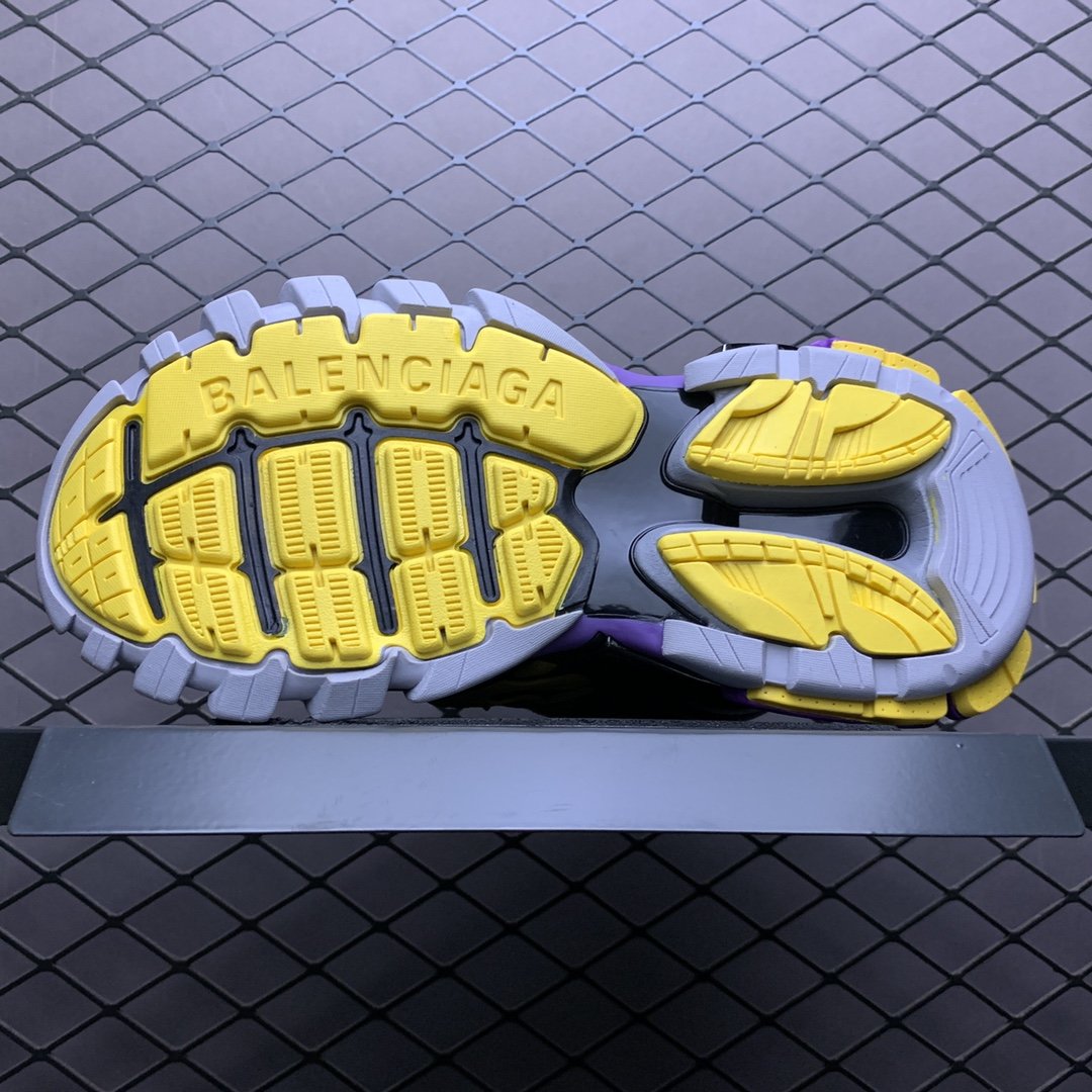 Replica Balenciaga Shoe Balenciaga Track 4.0 Yellow 35-46