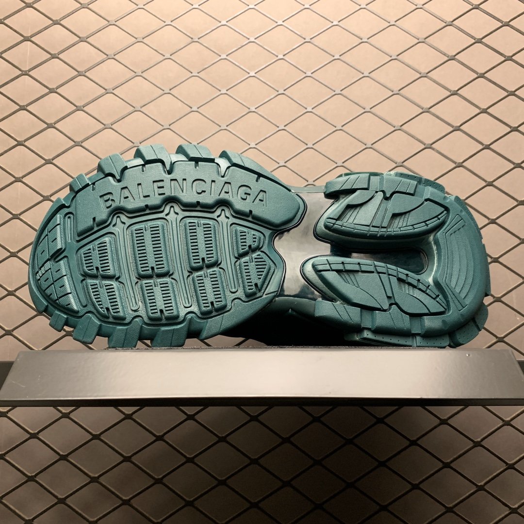Replica Balenciaga Shoe Balenciaga Track 3.0 Green Size 35-45