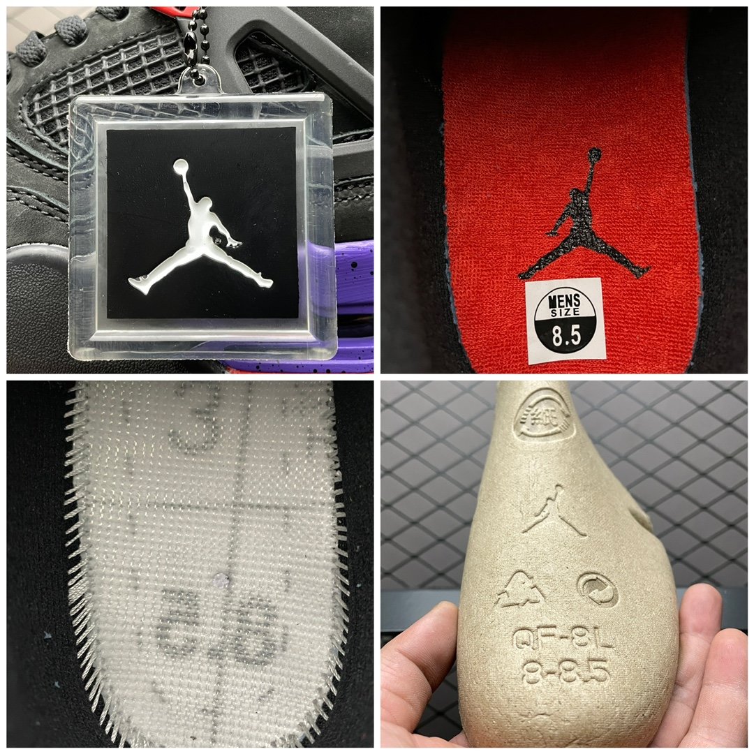 Replica Air Jordan Shoe Air Jordan 4 Retro Raptors AQ3816-065 40-47.5
