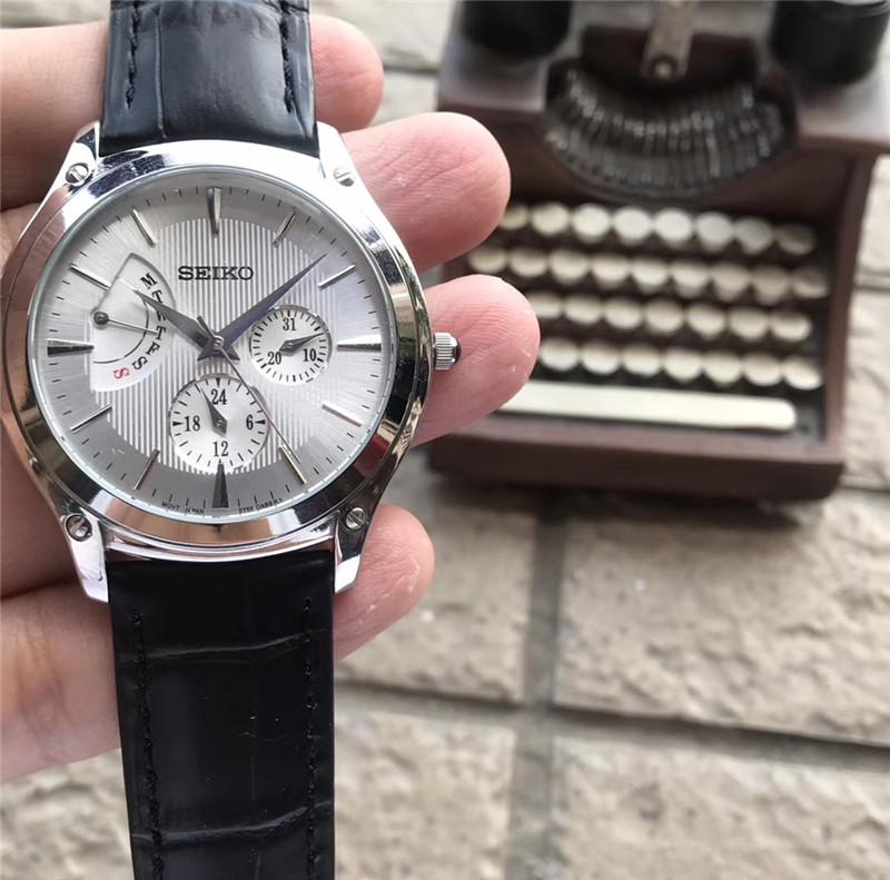 Replica Seiko 904l Stainless Steel VK Quartz Watch 40MM