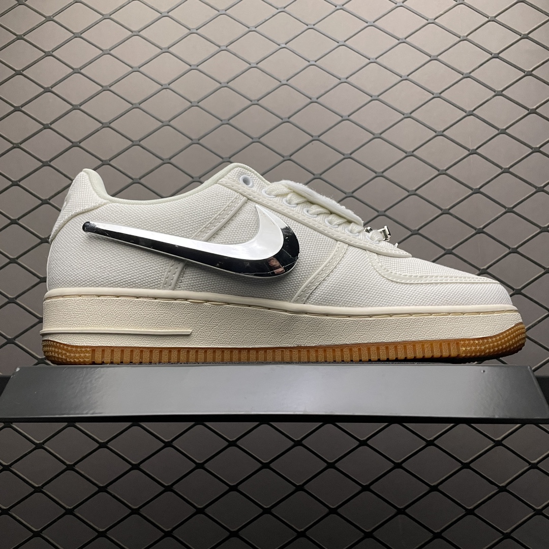 Replica Travis Scott Shoe Travis Scott x NK Air Force 1 TS AQ4211-101 SIZE 36-47.5