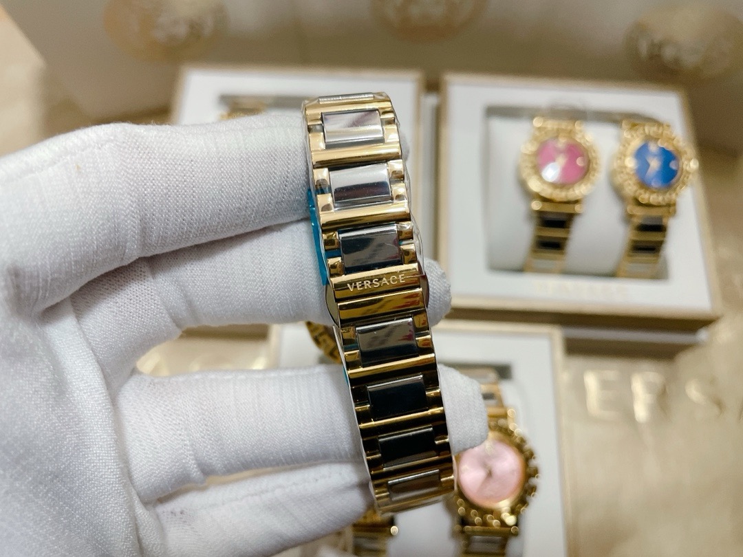 Replica Versace 904l Stainless Steel Quartz Watch 30MM