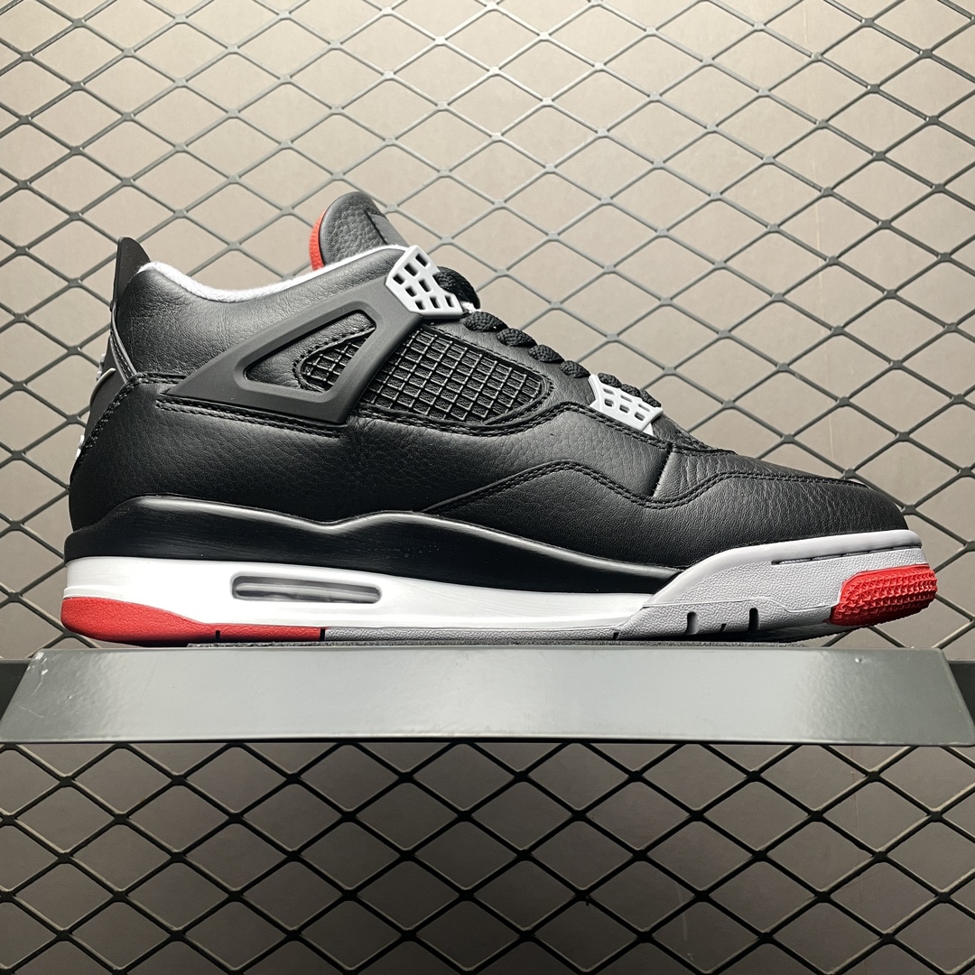 Replica Air Jordan Shoe Air Jordan 4 Bred ReimaginedAJ4 FV5029-006 size 40-48.5