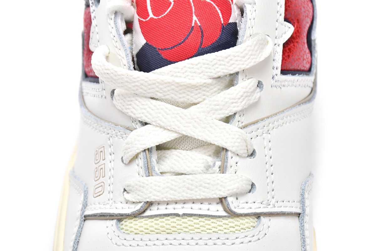 Replica New Balance Shoe BB550A3 Aim Leon Dore x New Balance 550 White Red Navy