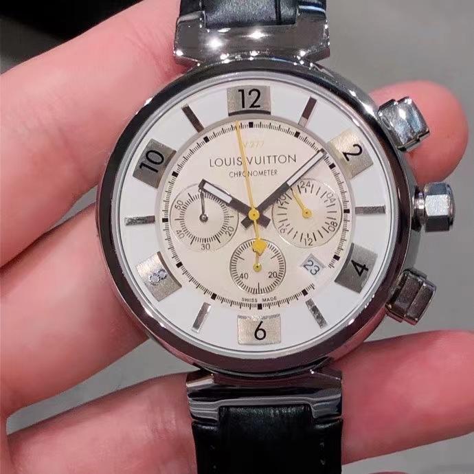 Replica LOUIS VUITTON LV 904l Stainless Steel Quartz Watch 41MM