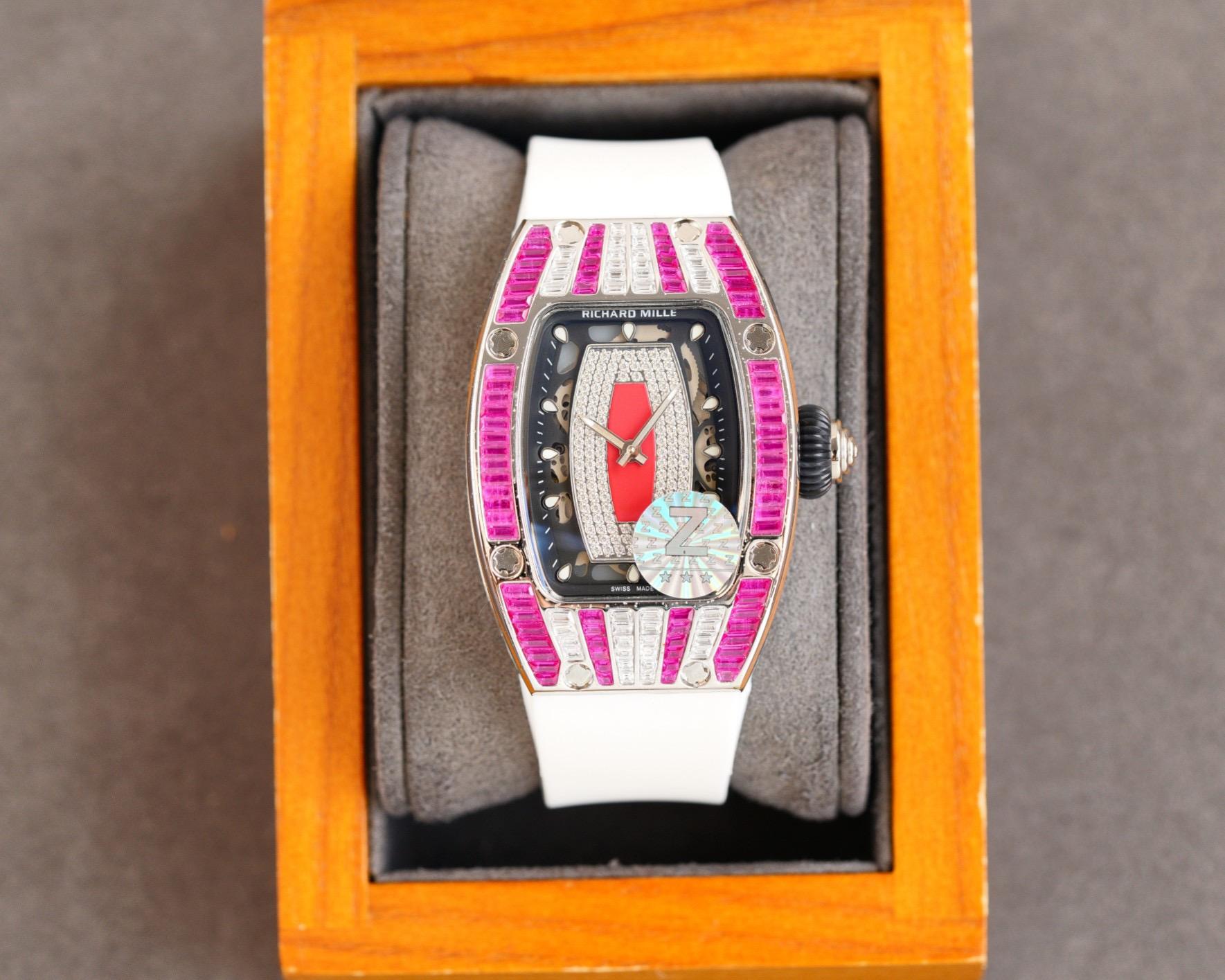 Replica Richard Mille 904l Stainless Steel Automatic Machine Watch 31MM