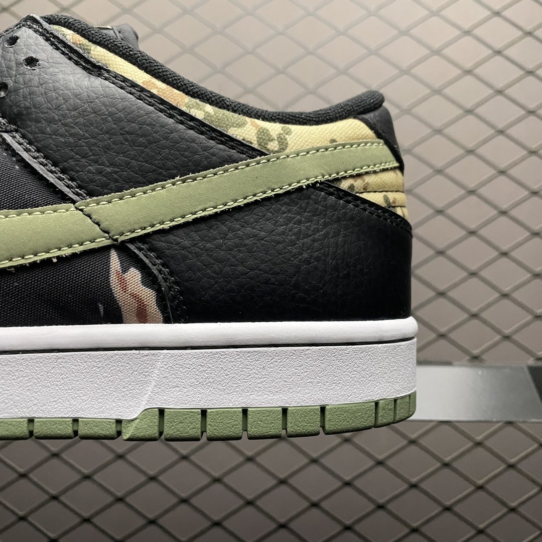 Replica Nike Dunk SB Shoe Nike Dunk LowBlack Multi Camo DH0957-001 36-46