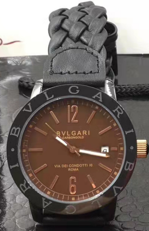 Replica BVLGARI 904l Stainless Steel Automatic Machine Watch 40MM