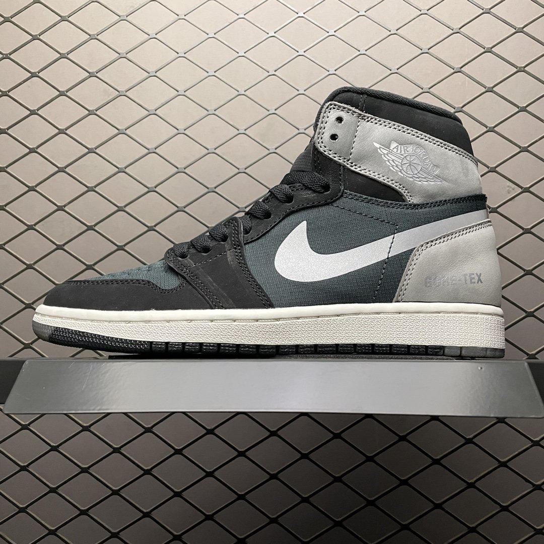Replica Air Jordan Shoe Air Jordan 1 Element Gore-Tex Black Grey