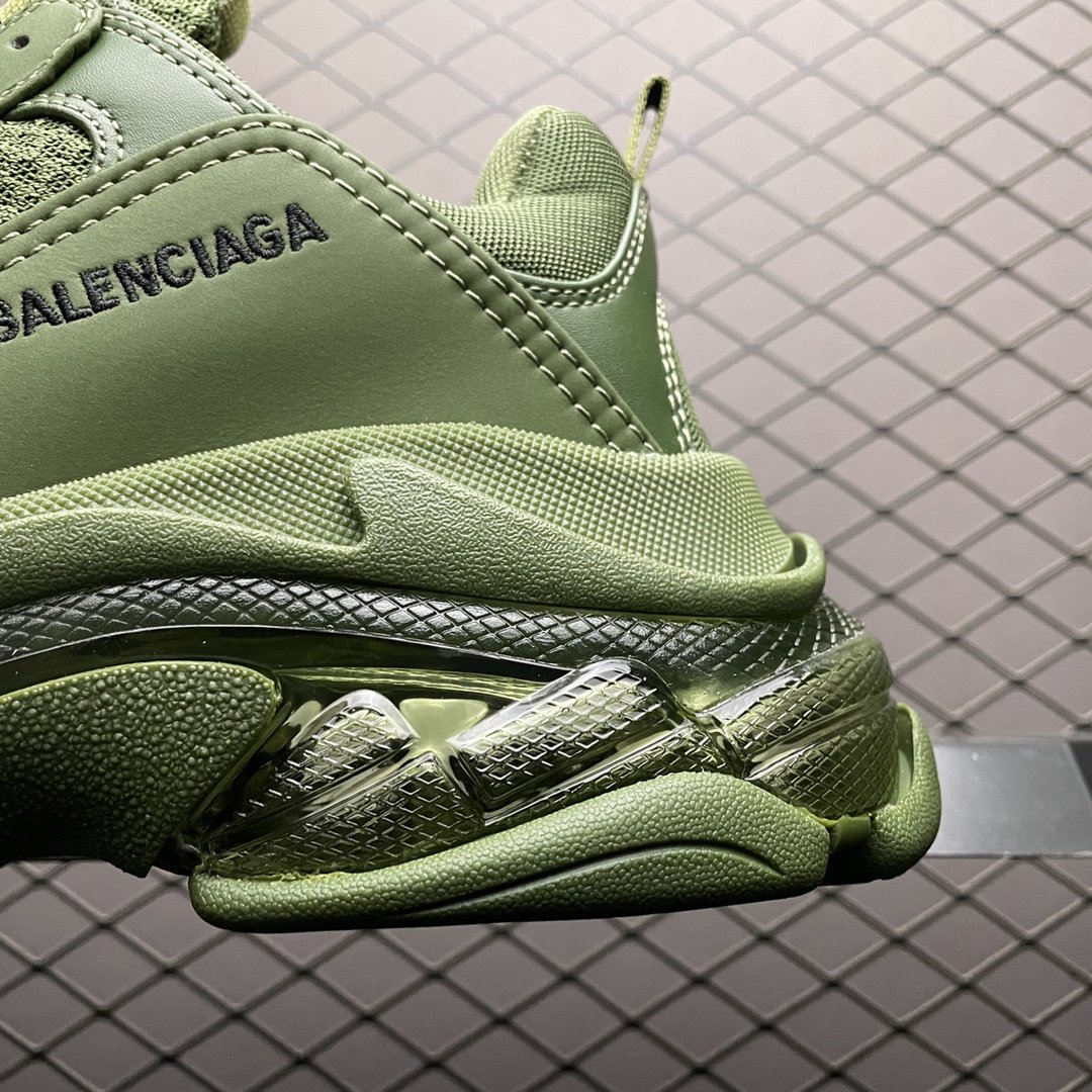 Replica Balenciaga Shoe Balenciaga Triple S 3.0 GREEN 35-46